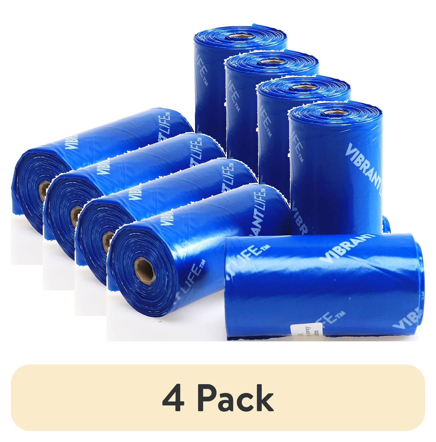 (8 Pack) Dog Poop Bags, Leak Proof, Strong Waste Bag for Dogs, 15 Count