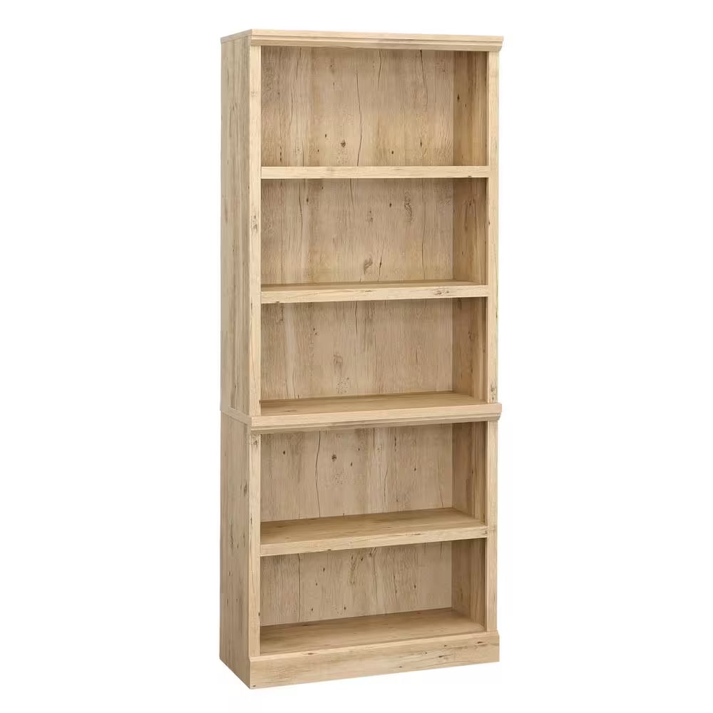 35.276 In. Wide Laurel Oak 5-Shelf Standard Bookcase