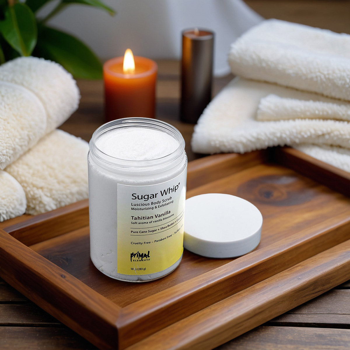 Sugar Whip Moisturizing Sugar Scrub - Tahitian Vanilla, 10 Fl Oz, 2-Pack