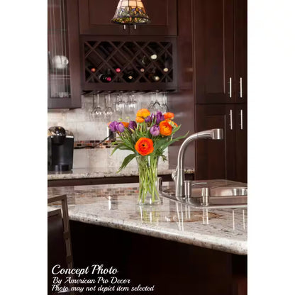 14-Bottle Trimmable Wine Rack Lattice Panel Inserts in Unfinished Solid North American Alder