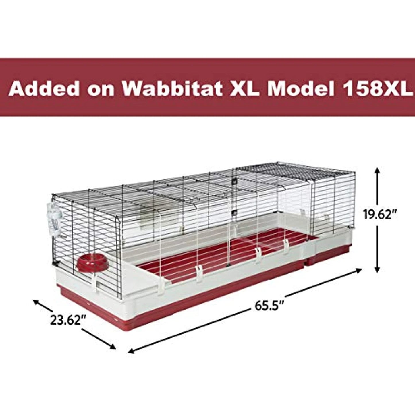 Wire Hutch Extension for Deluxe Wabbitat Rabbit Cage