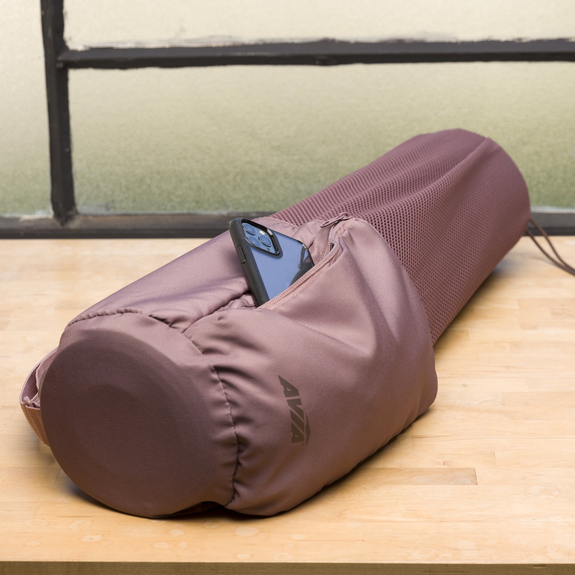 20 Liter Midnight Mauve Yoga Mat Bag Carry Sports, Unisex, Polyester