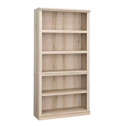 35.276 In. Wide Laurel Oak 5-Shelf Standard Bookcase