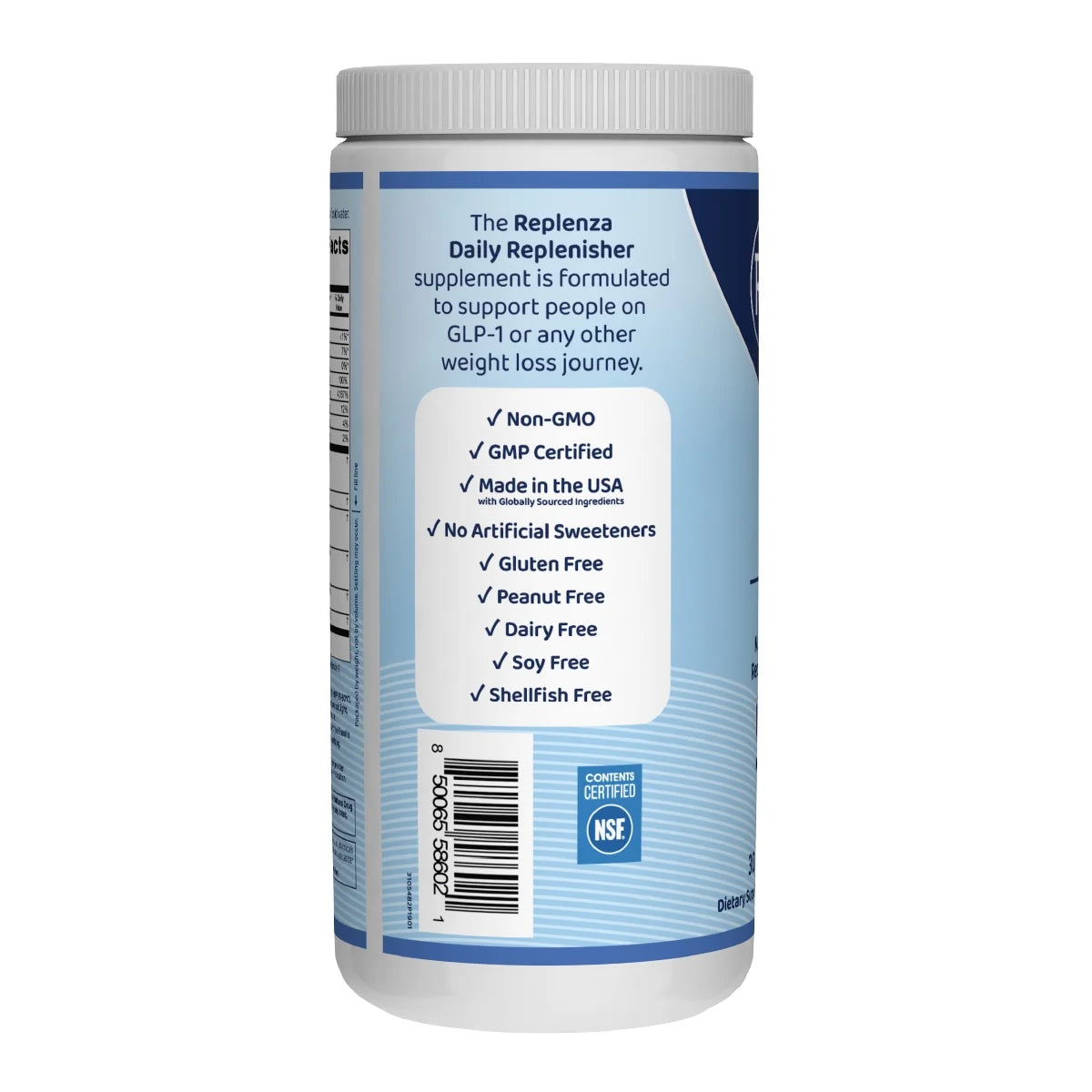 (2 Pack)  GLP-1 Support, Daily Replenisher, Supports Muscle Recovery, Digestive Health, Mixed Berry, 15 Servings