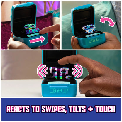 , Magicals Interactive Digital Pet with 20 Characters Inside, Reacts to Touch