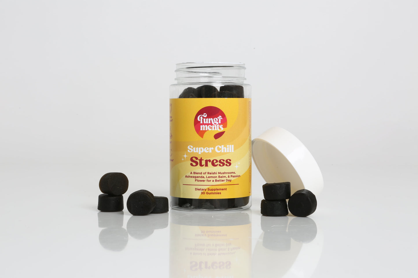 (2 Pack)  Super Chill - Sleep&Relax, Healthy Cortisol, Reishi, Ashwagandha, L-Theanine - 30Ct