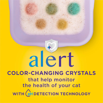 Purina  Tidy Care Alert Health Monitoring Cat Litter with Silica Crystals