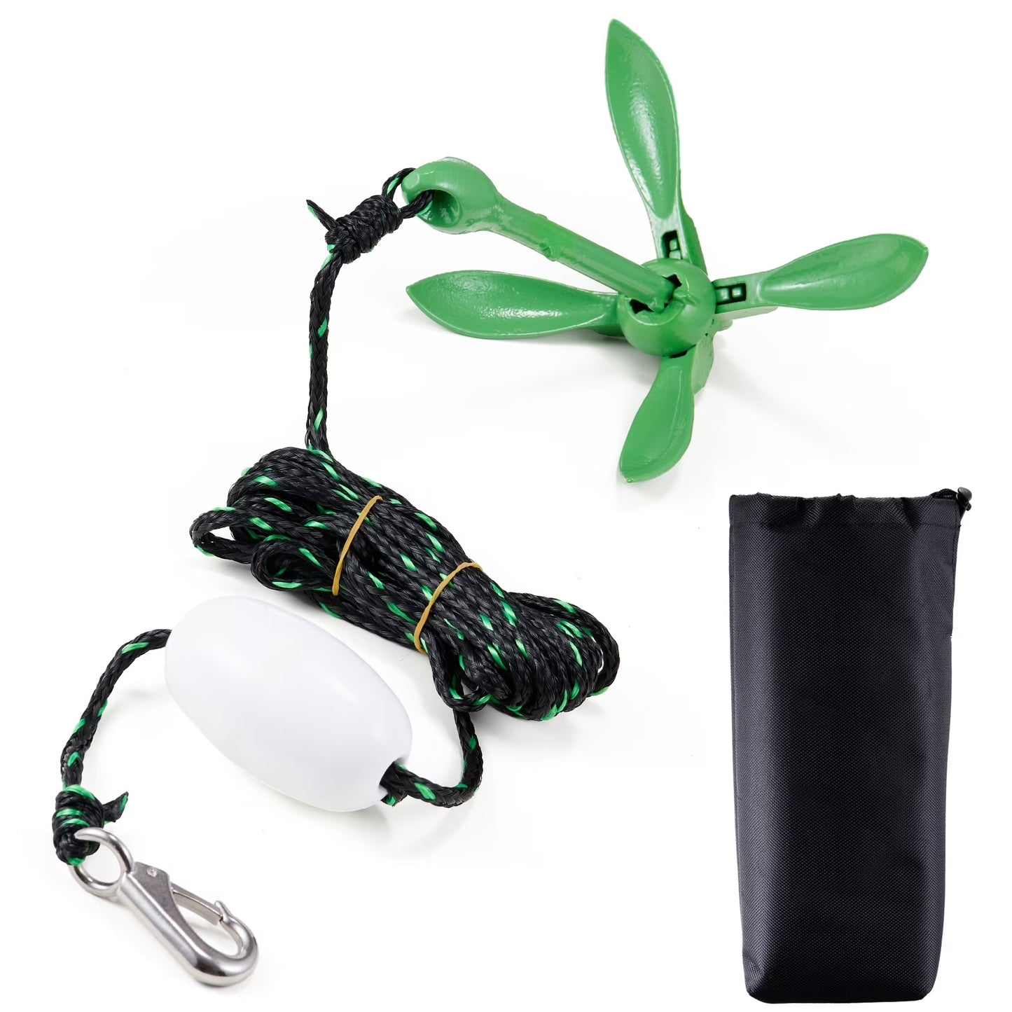 3.5 Lb Paddle Board Anchor Kit Kayak Anchor Kit with 26.2 Ft Rope and Buoy