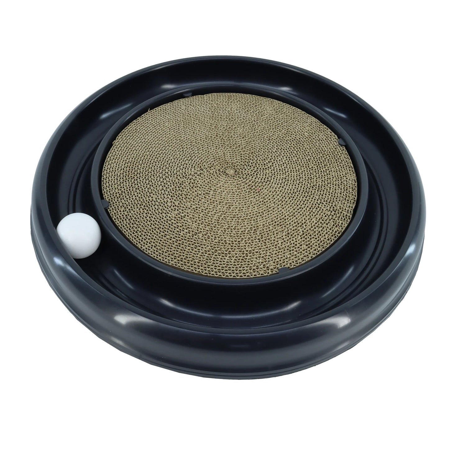 Turbo Interactive Scratcher Cat Toy Colors May Vary