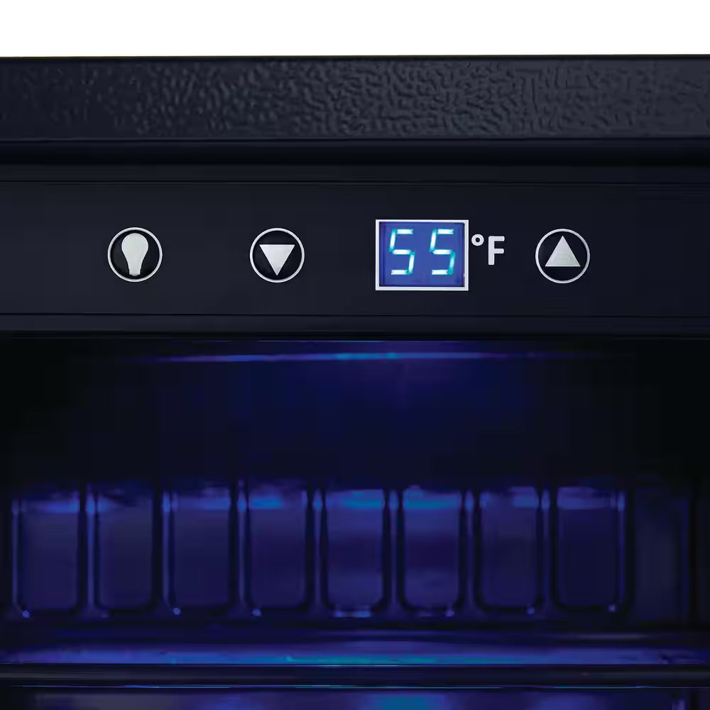 23.4 In. 50 Bottle, 154 Can, Wine and Beverage Cooler with Stainless Steel Door