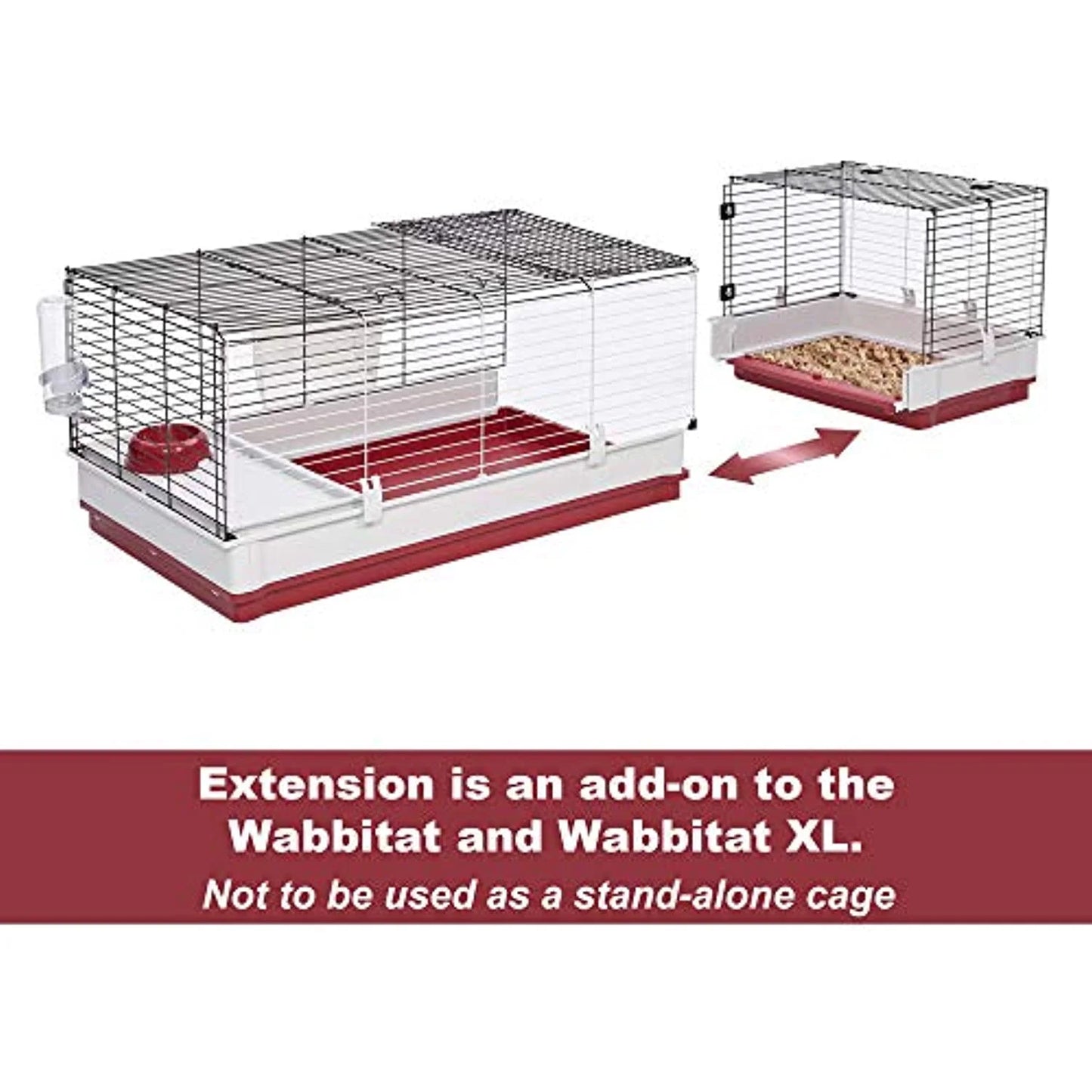 Wire Hutch Extension for Deluxe Wabbitat Rabbit Cage