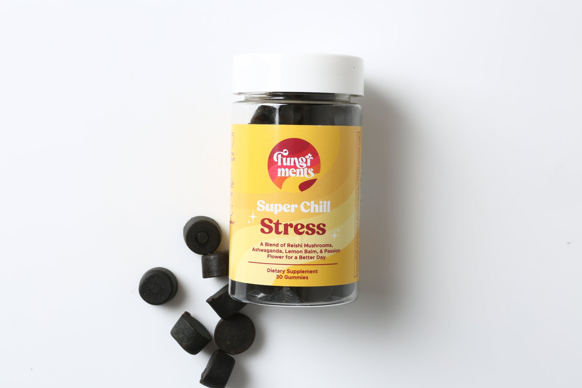 (2 Pack)  Super Chill - Sleep&Relax, Healthy Cortisol, Reishi, Ashwagandha, L-Theanine - 30Ct