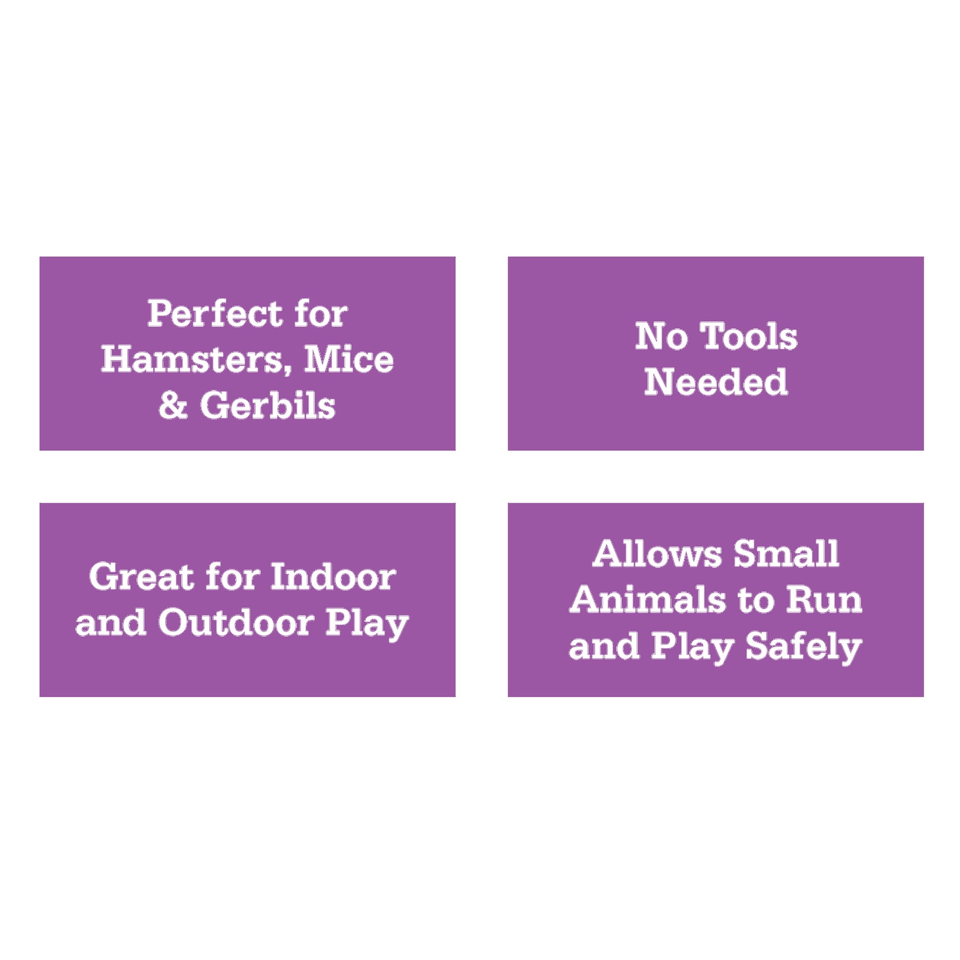 (3 Pack)  Portable Steel Wire Play Pen for Small Pets, Customizable, 10 Panels, Indoor & Outdoor Use, 9" Tall