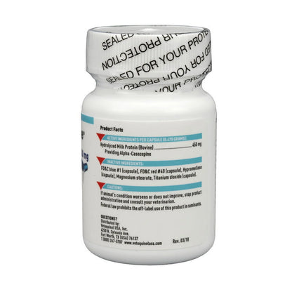 Zylkene Calming Behavior Support Supplement, Helps Promote Relaxation and Reduce External Stress Factors, Daily Behavioral Support and Anxiety Relief, Dog or Cat, 65Lbs+, 450Mg, 30Ct