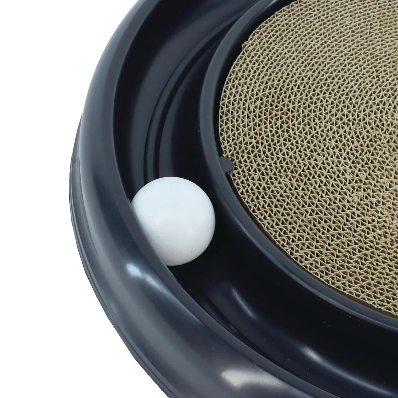 Turbo Interactive Scratcher Cat Toy Colors May Vary