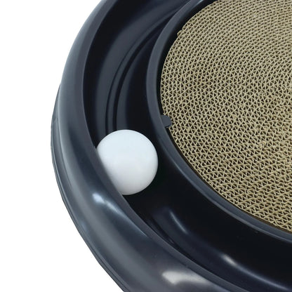 Turbo Interactive Scratcher Cat Toy Colors May Vary