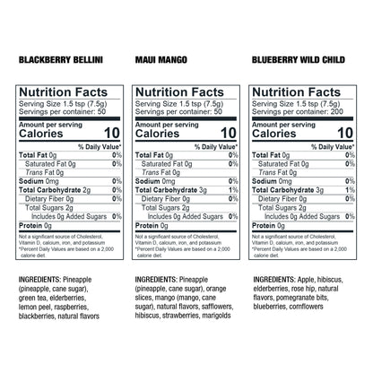 Tiesta Tea Loose Leaf Herbal Tea Variety Pack, 16 Oz, 3 Bags