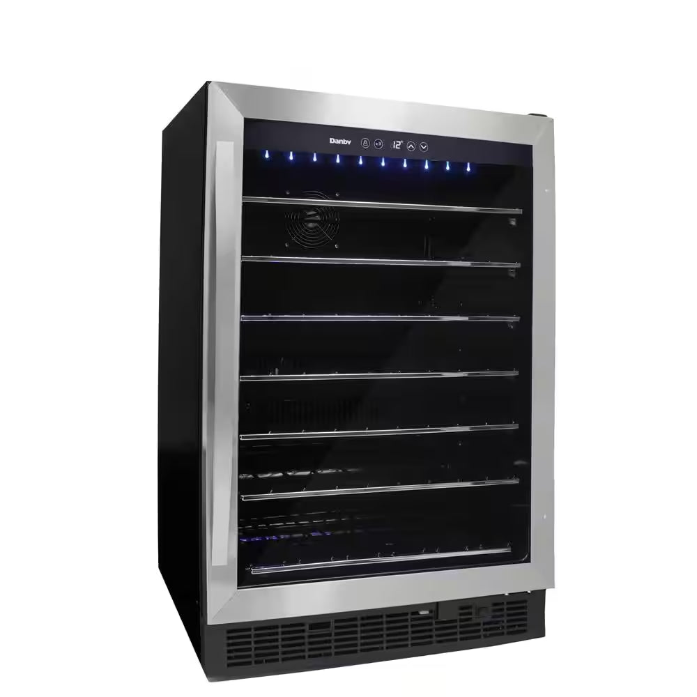 Single Zone 60-Bottle Built-In Wine Cooler