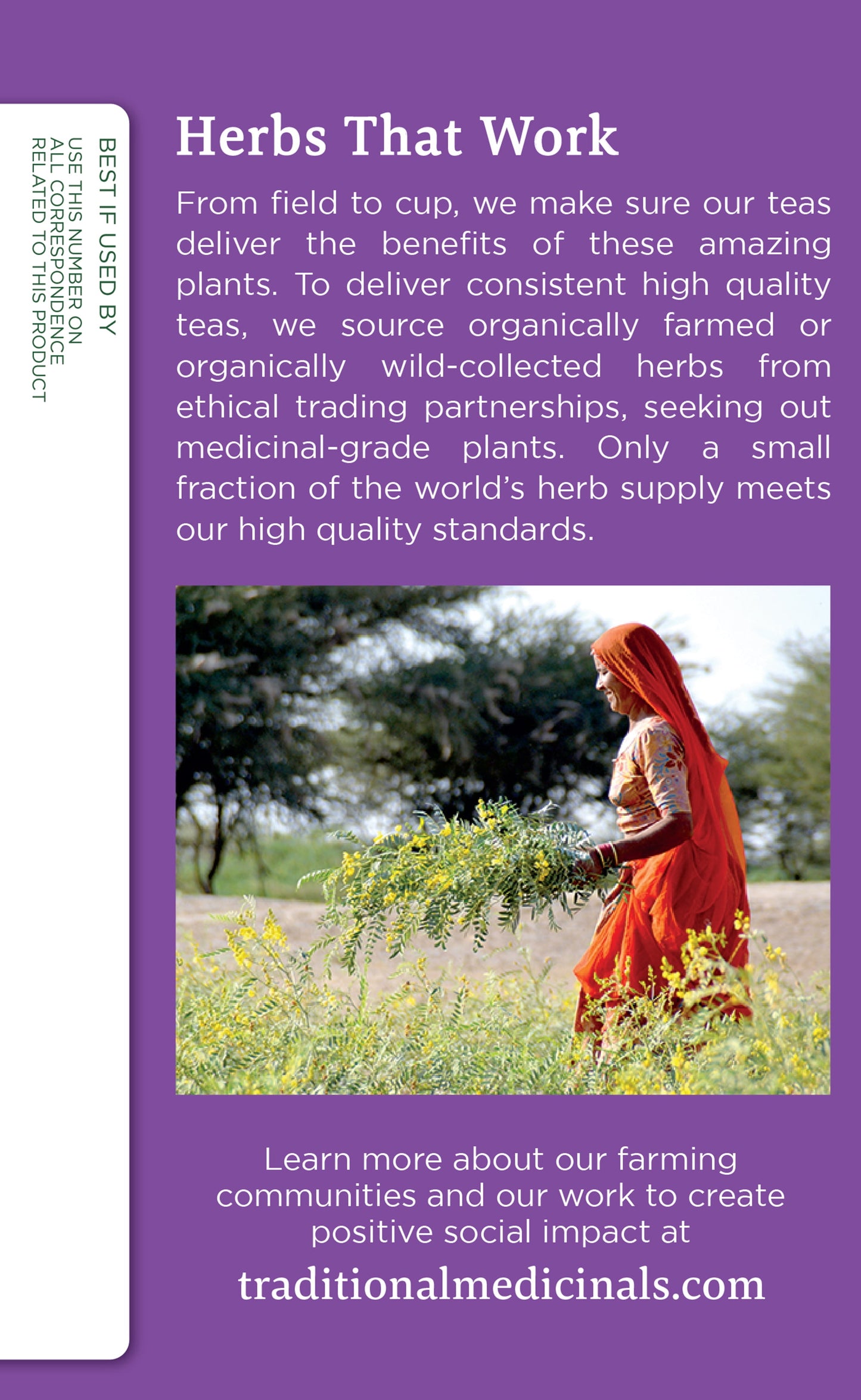 , Organic Smooth Move Tea Bags, Peppermint, 16 Count