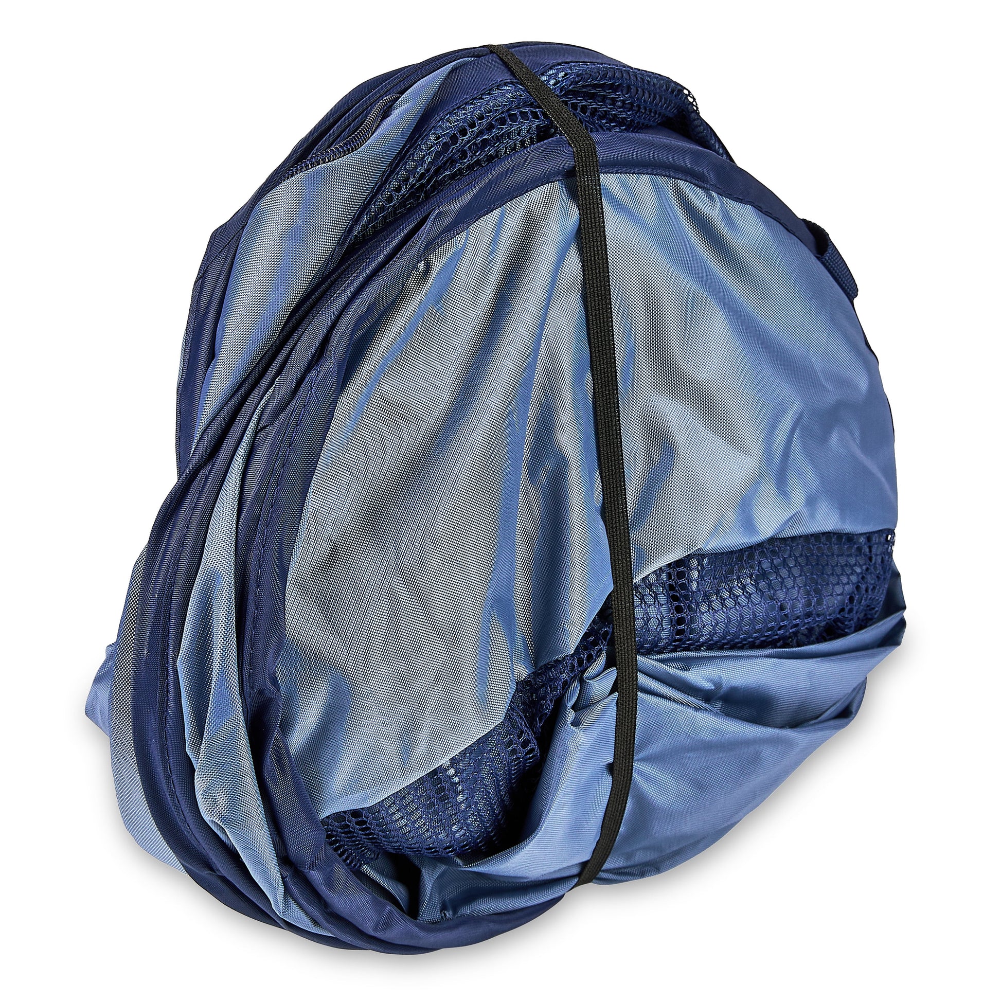 Soft-Sided Pop Open Dog Kennel, Blue, Large