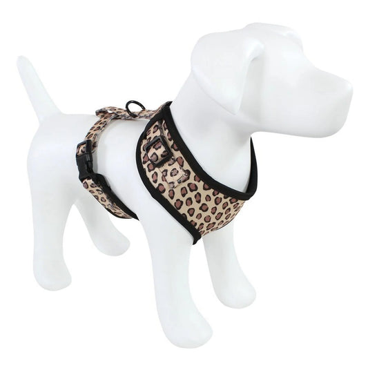 Unisex Pet Harness, Leopard, Medium