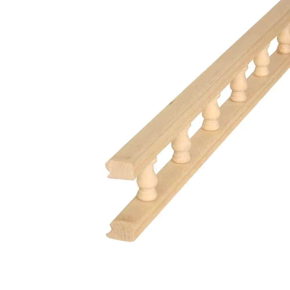 4 Ft. X 2-1/4 In. X 3/4 In. Maple Galley Rail Moulding