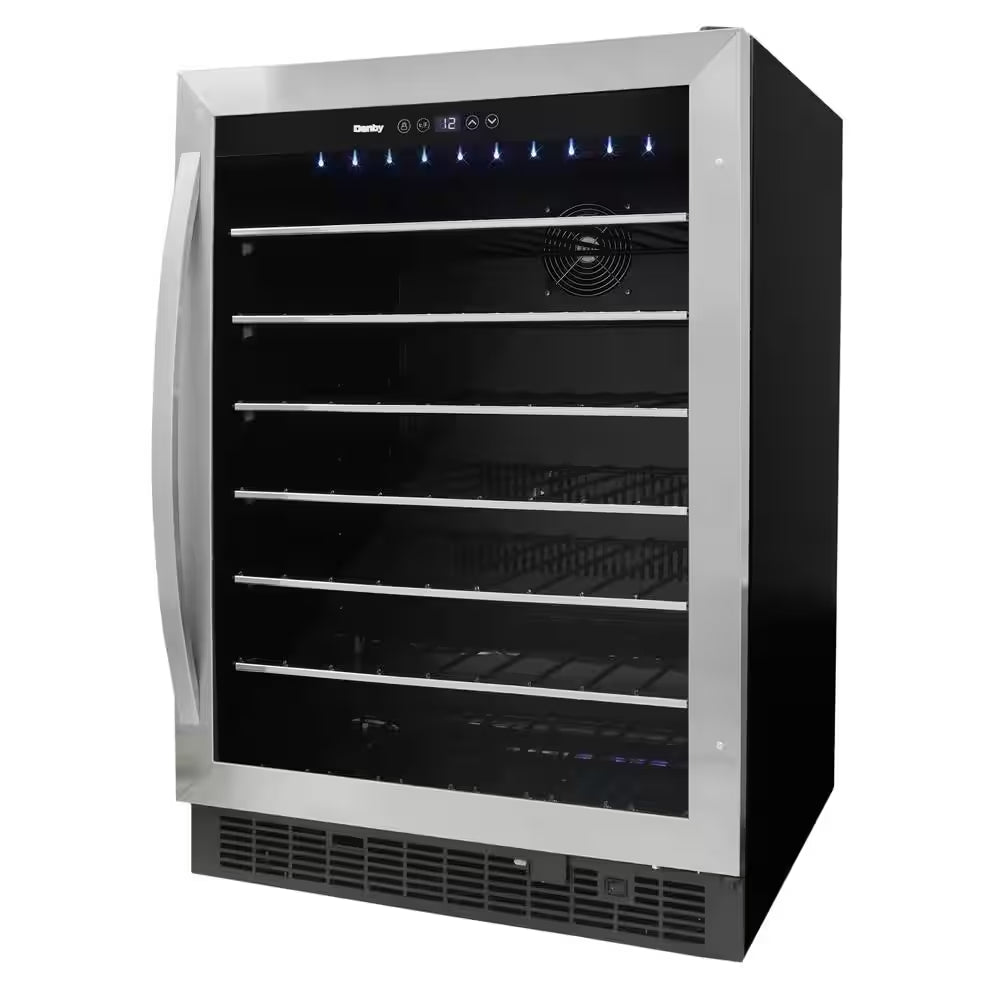 Single Zone 60-Bottle Built-In Wine Cooler