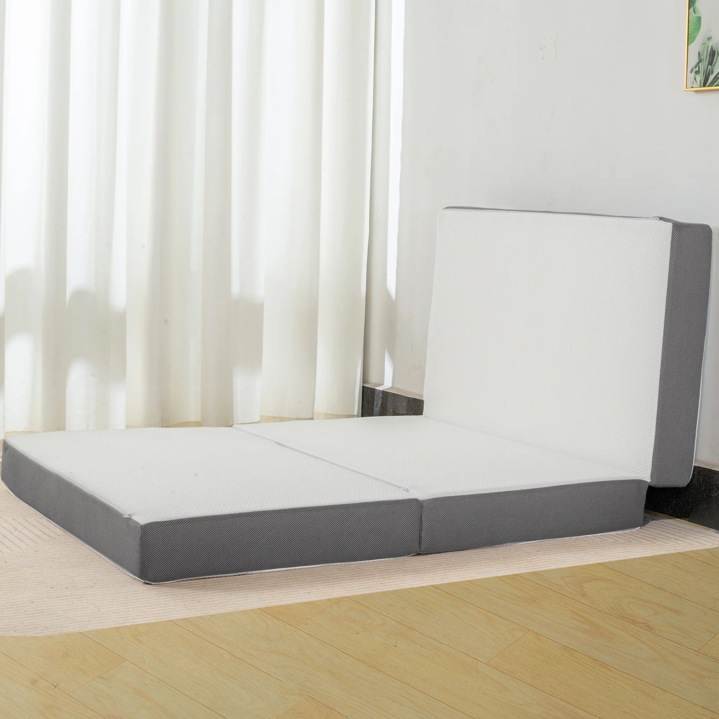 Sunset, 3” Trifold Memory Foam Mattress, 25-Inch, Non-Standard Size.