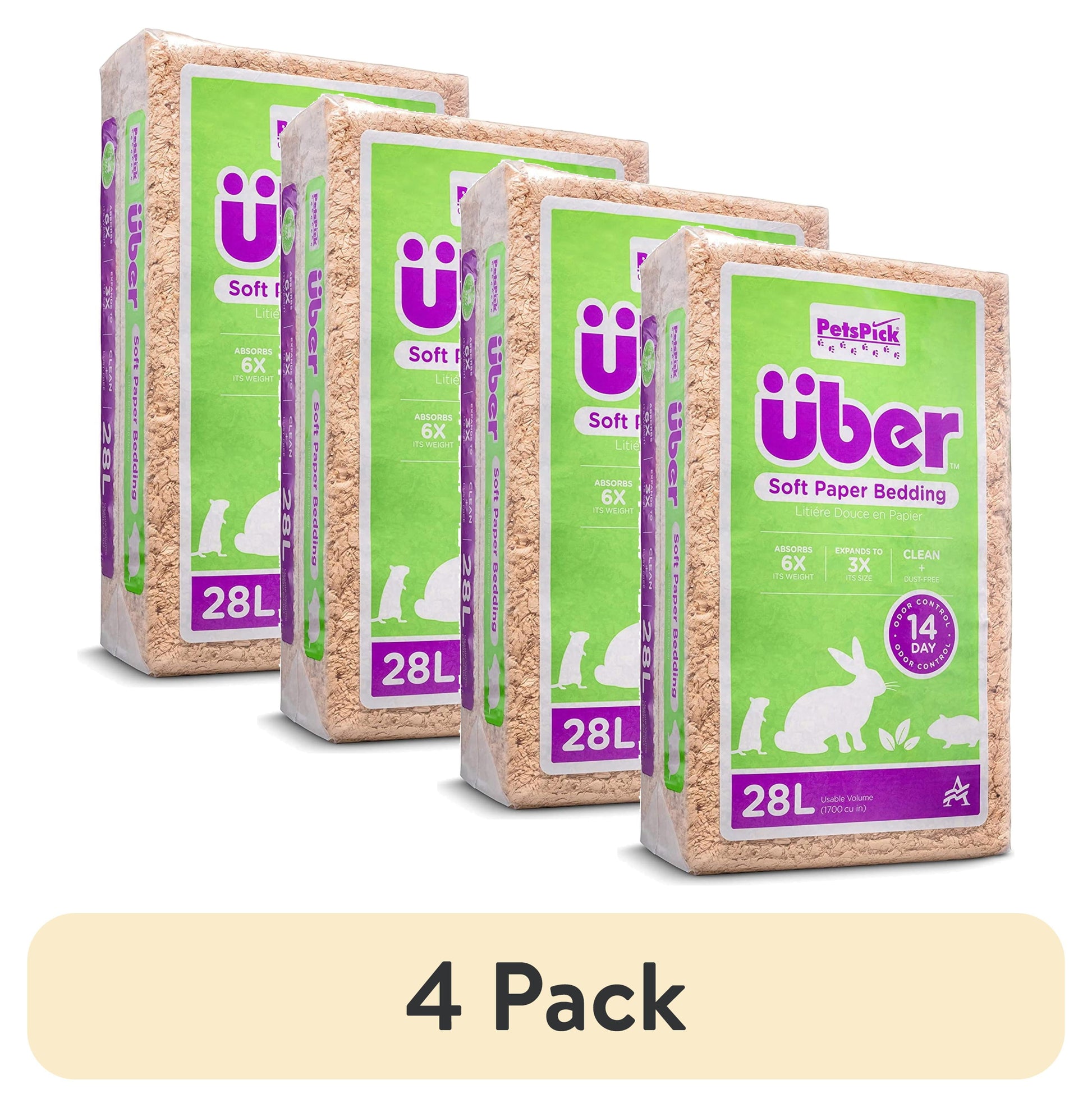 28L Natural Uber Pet Bedding for Small Animals