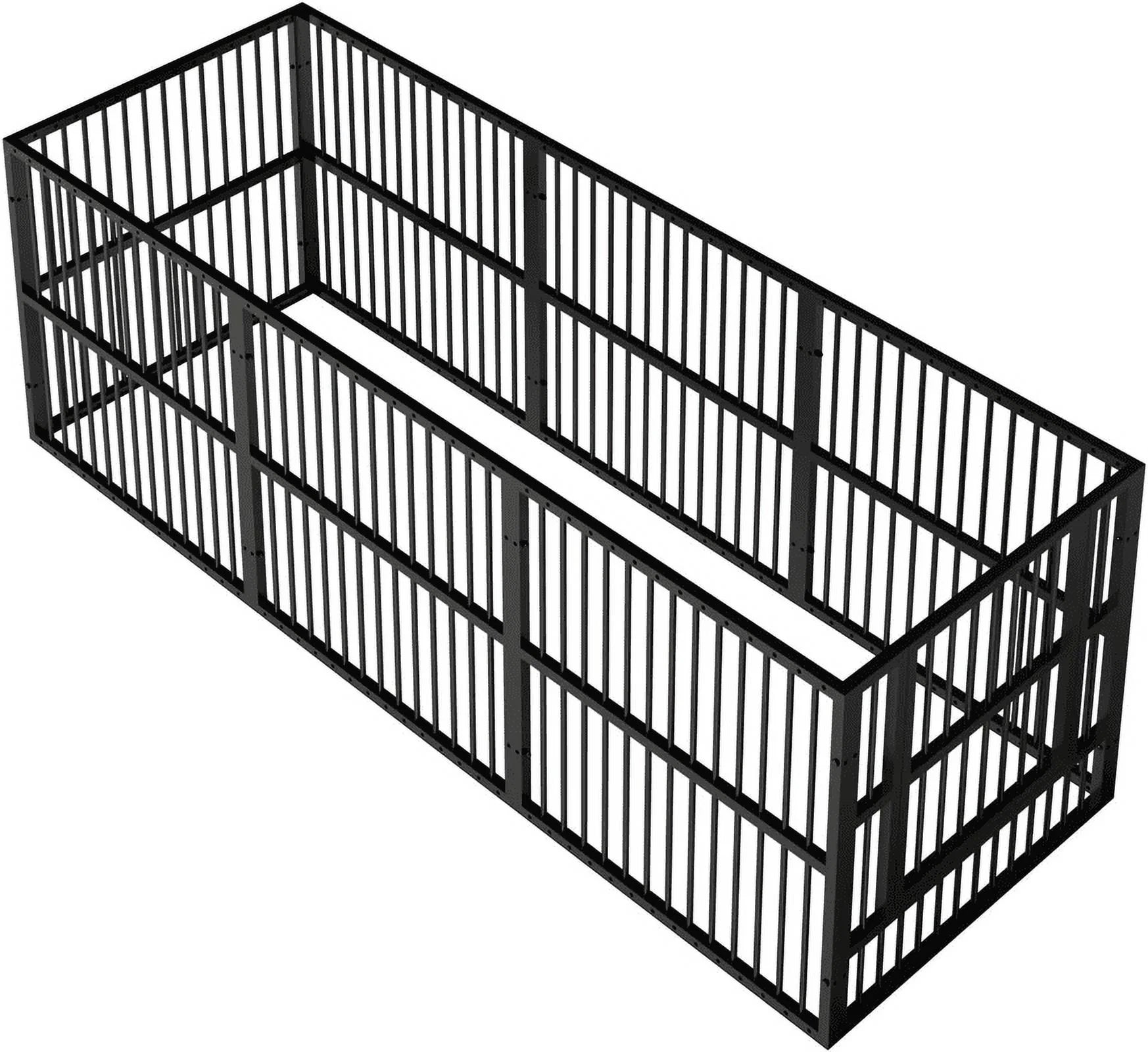 31.5" Height Pet Playpen 2 Panel Add-On, Dog Playpen, Puppy Dogs Heavy-Duty Extendable Pen,Easy Assemble, Black