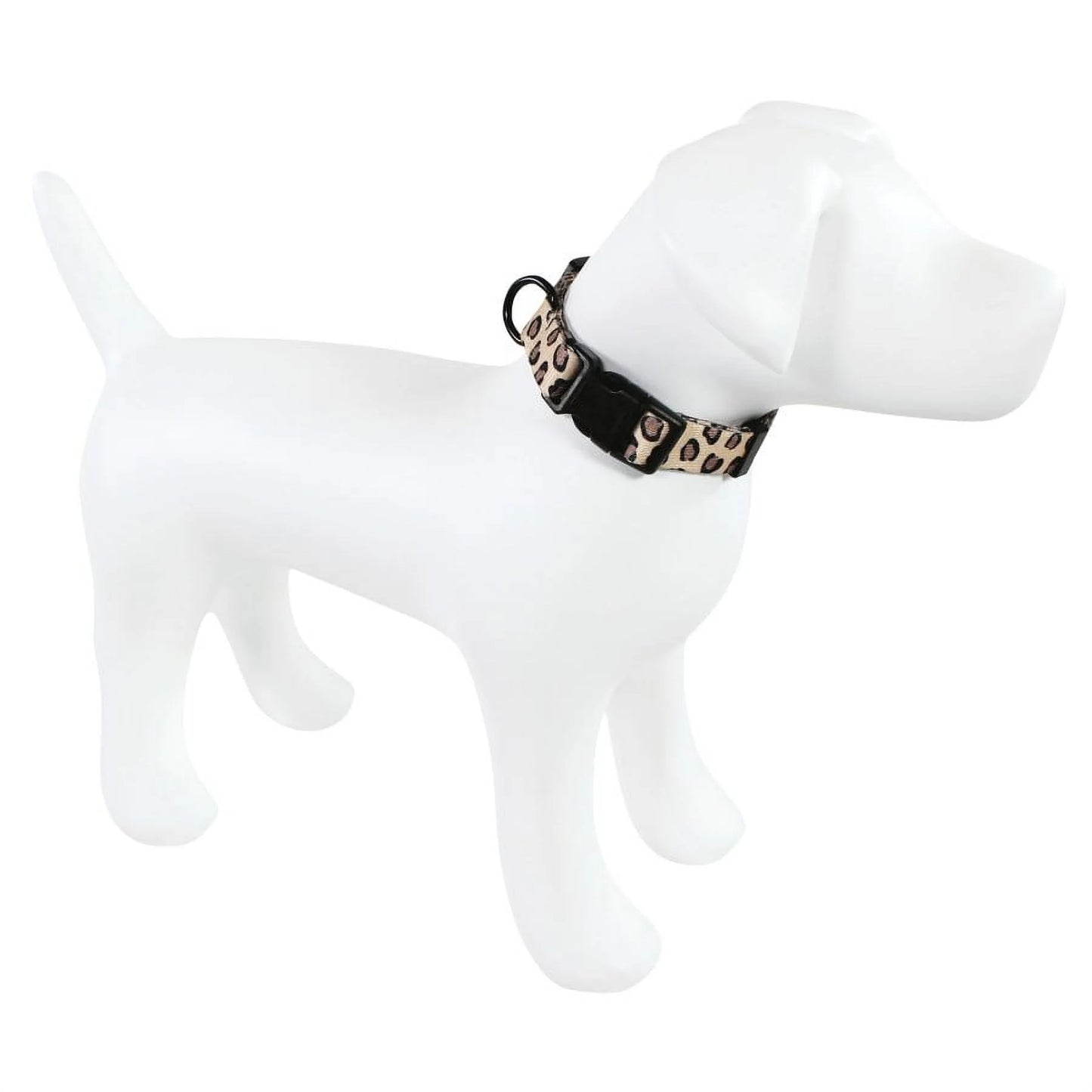 Unisex Pet Collar, Leopard, Large