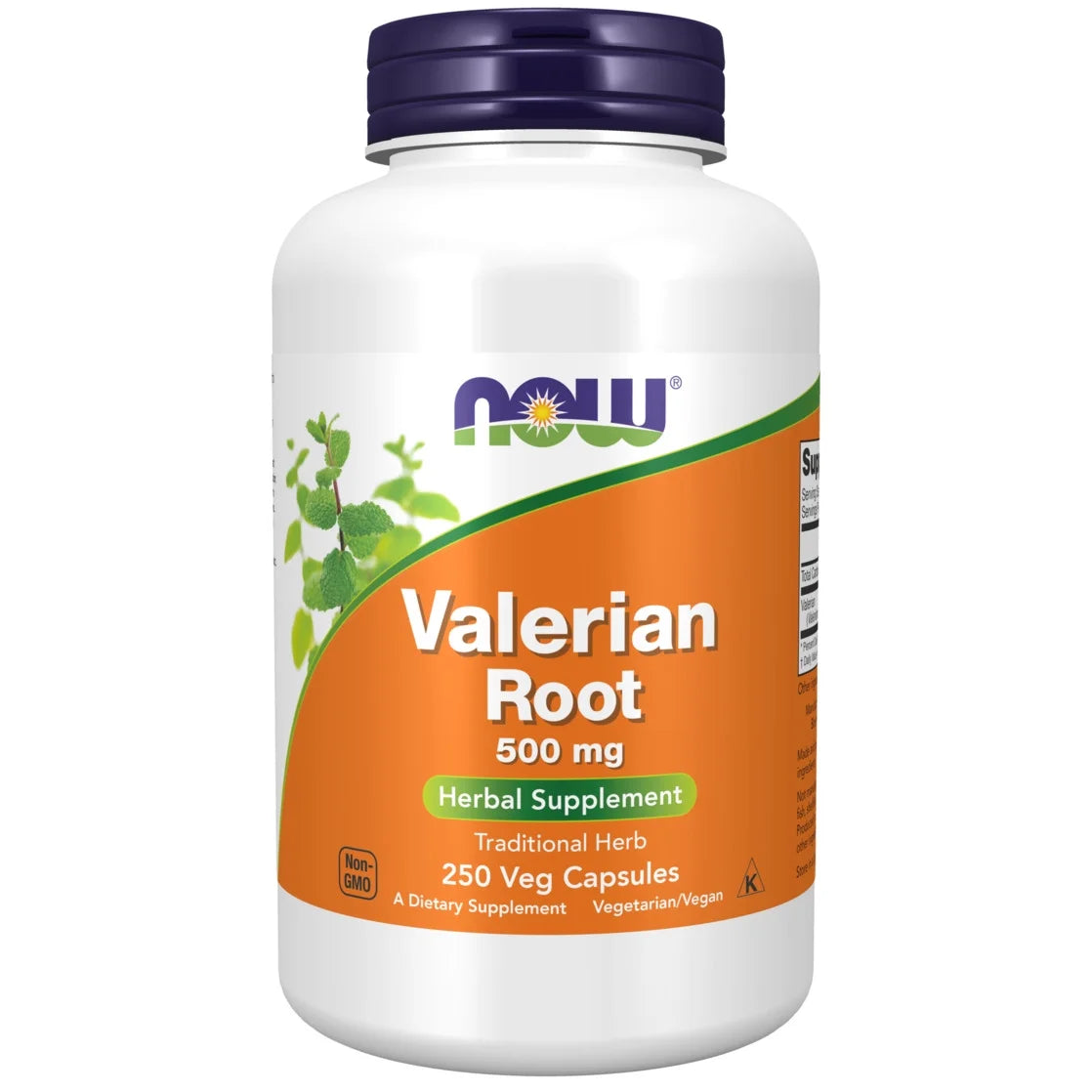 Supplements, Valerian Root (Valeriana Officinalis) 500 Mg, Herbal Supplement, 250 Veg Capsules