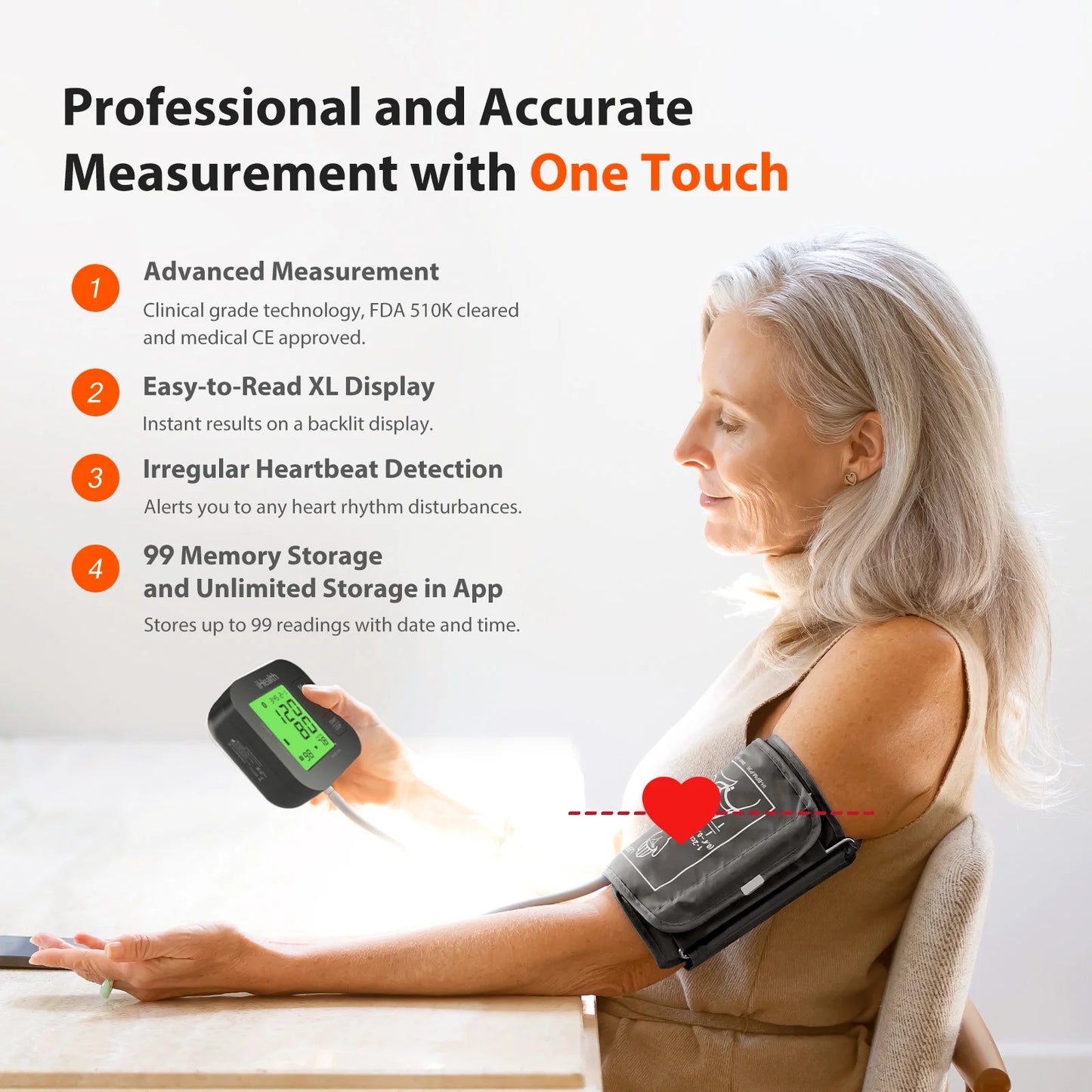 Track plus Wireless Blood Pressure Monitor