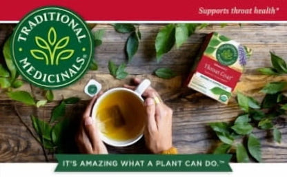 (4 Pack) , Organic Throat Coat, Tea Bags, 16 Count