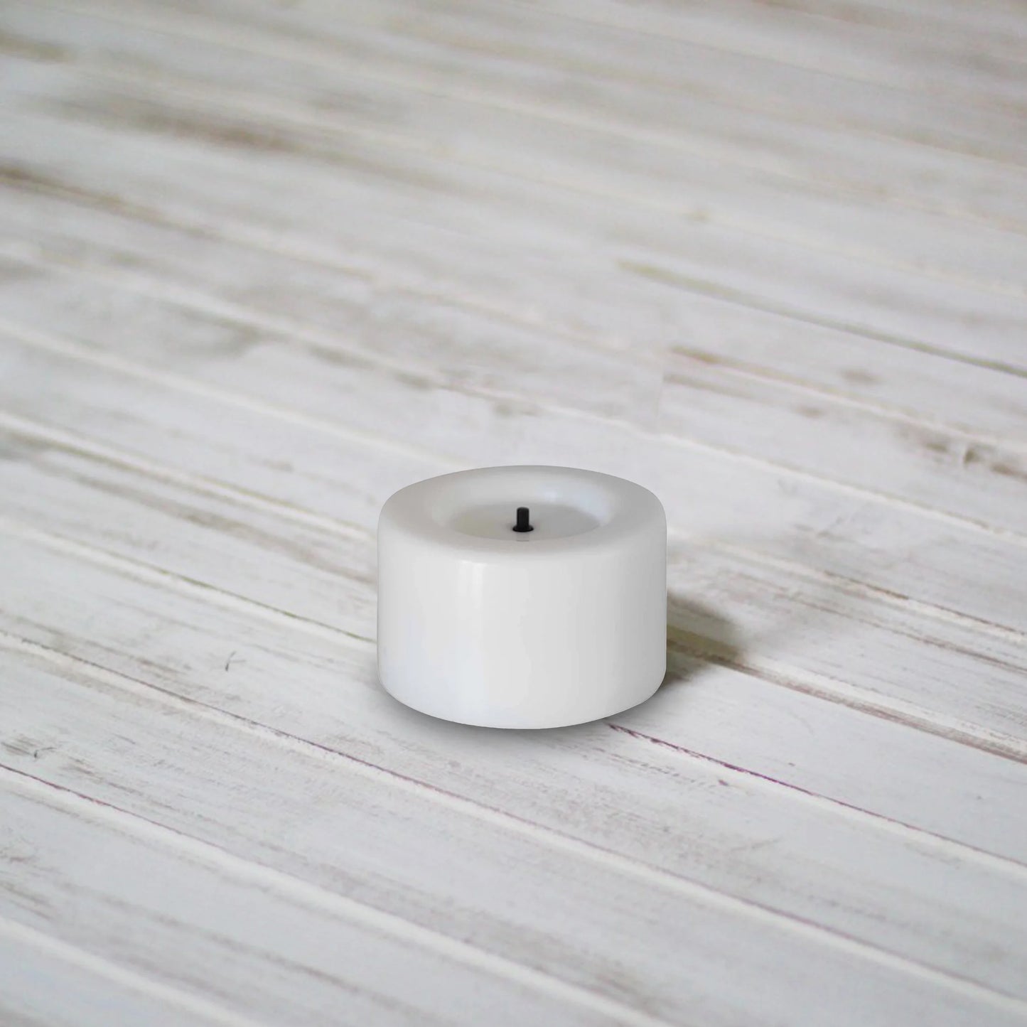 Unscented Led Tealights Flameless Candles, White, 4.60", 0.18 Lb