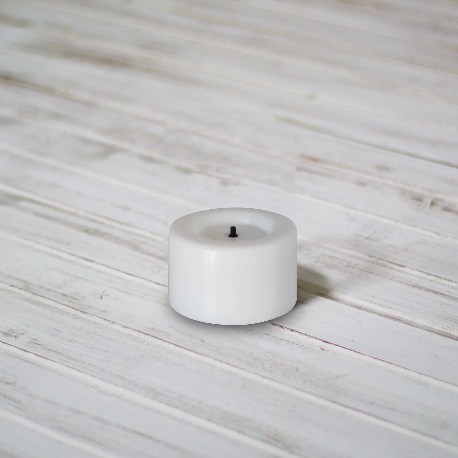 Unscented Led Tealights Flameless Candles, White, 4.60", 0.18 Lb