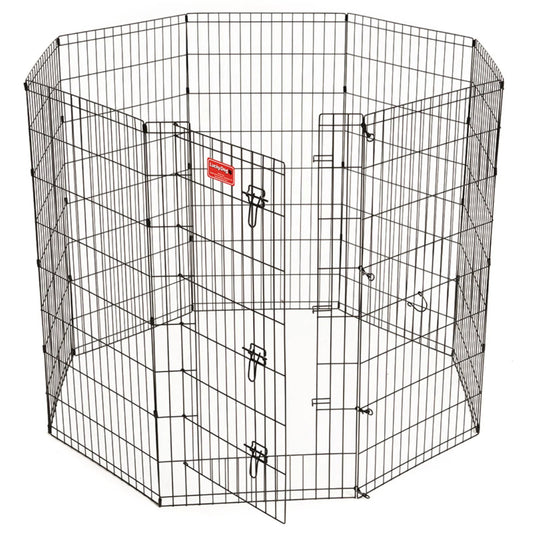 ™ 48" Dog Exercise Pen W/Stakes