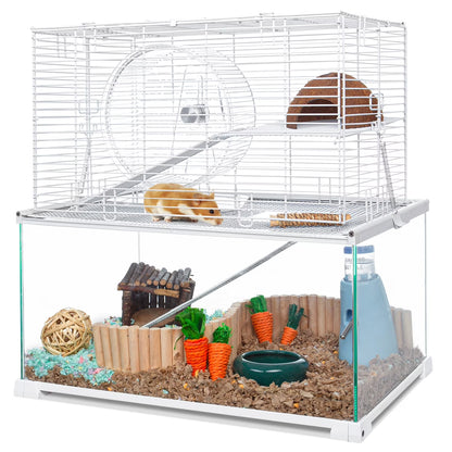 3 Tiers Large Hamster Cages with Removeable Waterproof PVC Tray