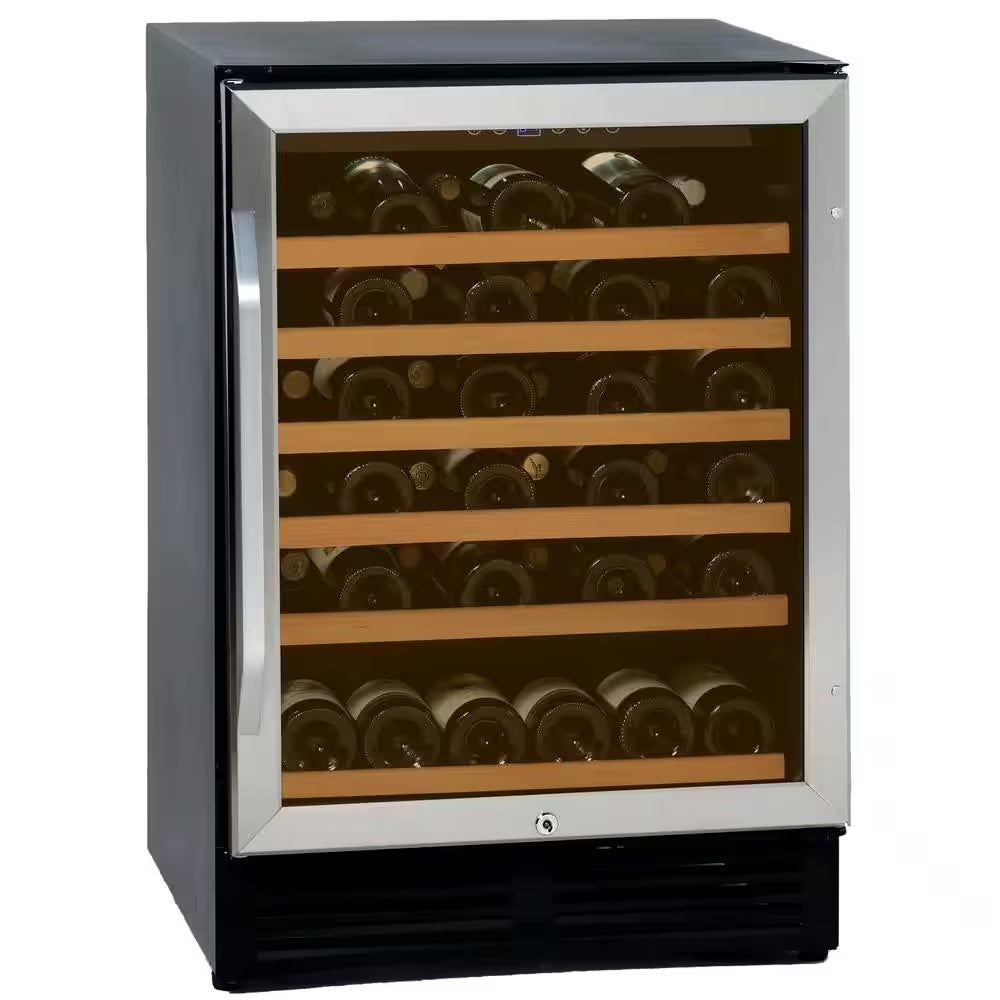 Single Zone 50-Bottle Free Standing Wine Cooler