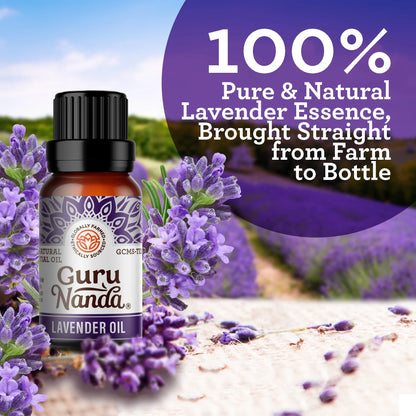 Pure & Natural Lavender Essential Oil for Aromatherapy & Diffuser -15Ml