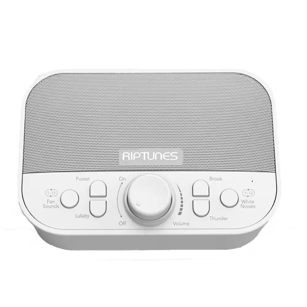 White Noise Sound Machine with 28 Sounds, Timer Options and Automatic Shutdowns
