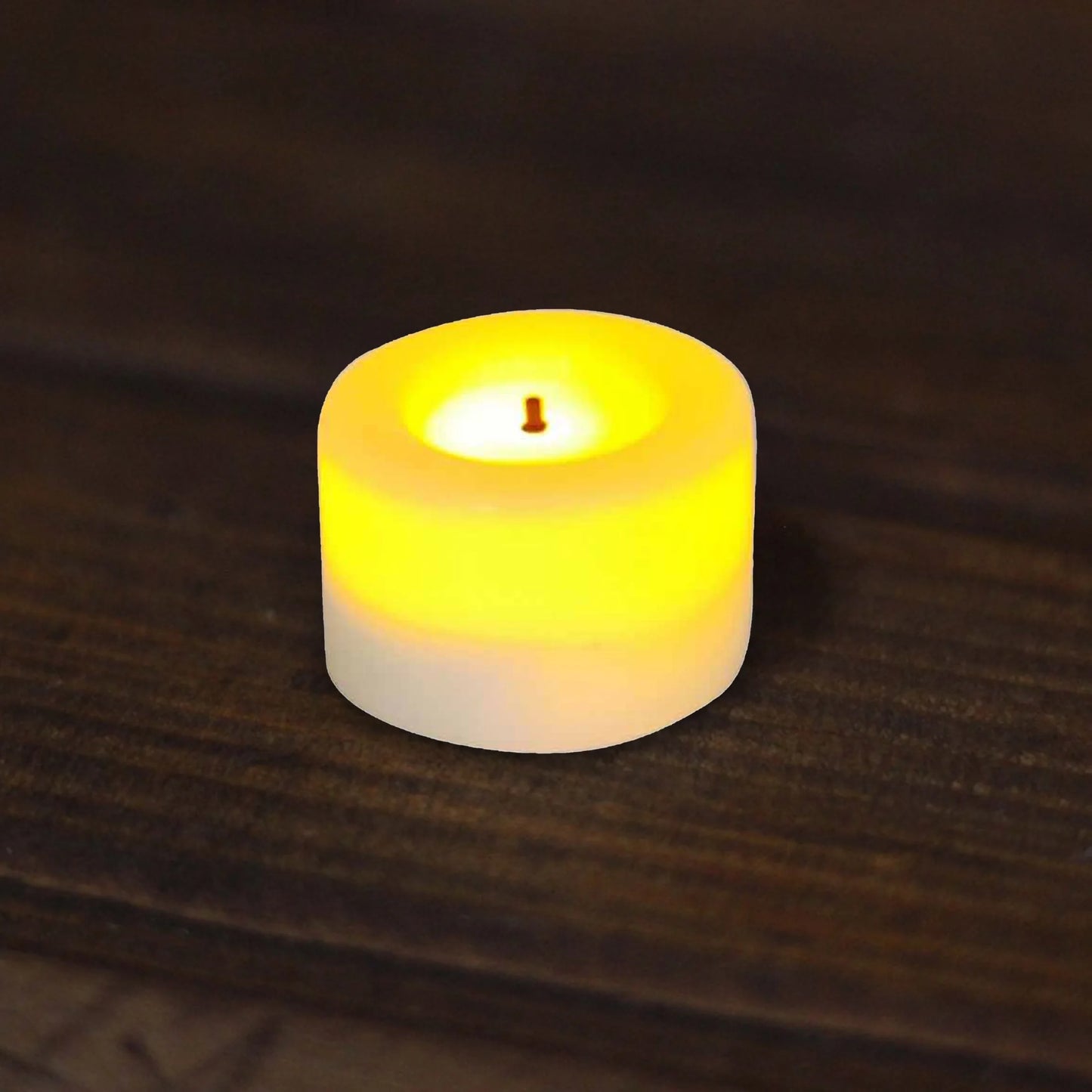 (3 Pack)  Unscented Flameless LED Tealights, Ivory, 6 Count