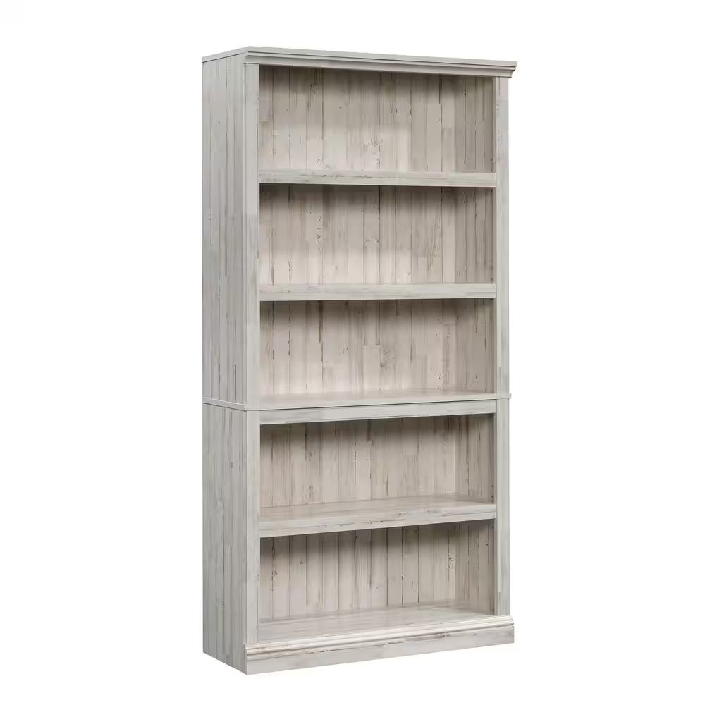 35.276 In. Wide Laurel Oak 5-Shelf Standard Bookcase