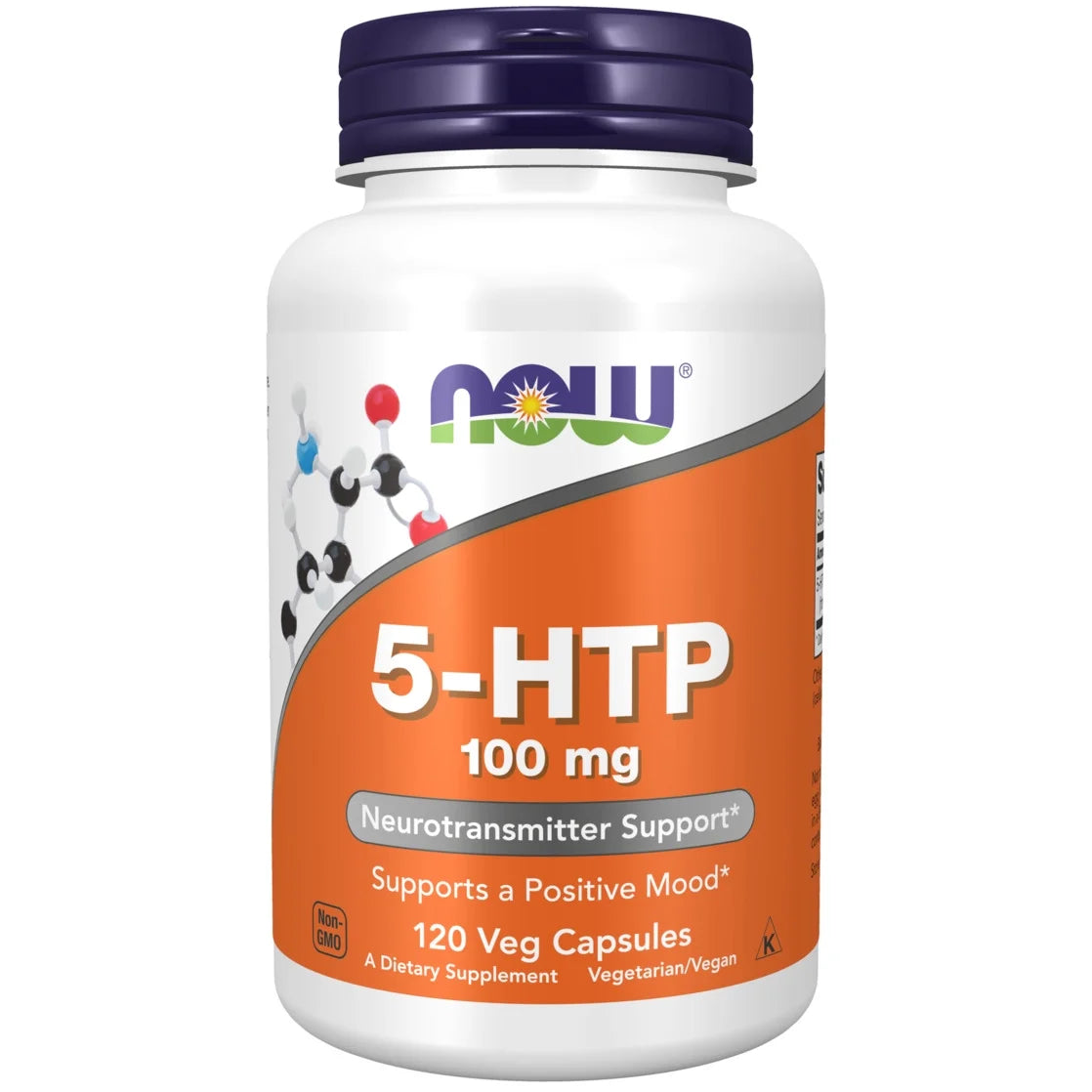 (2 Pack)  Supplements, 5-HTP (5-Hydroxytryptophan) 100 Mg, Neurotransmitter Support*, 120 Veg Capsules