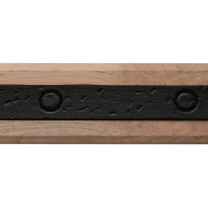 Rustic Ambrosia 17/32 In. X 2-1/2 In. X 96 In. Maple Wood Chair Rail Moulding