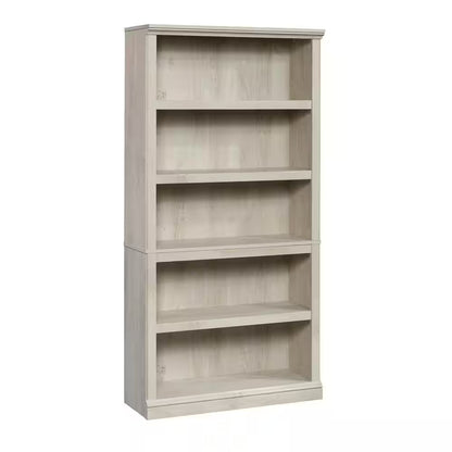 35.276 In. Wide Laurel Oak 5-Shelf Standard Bookcase