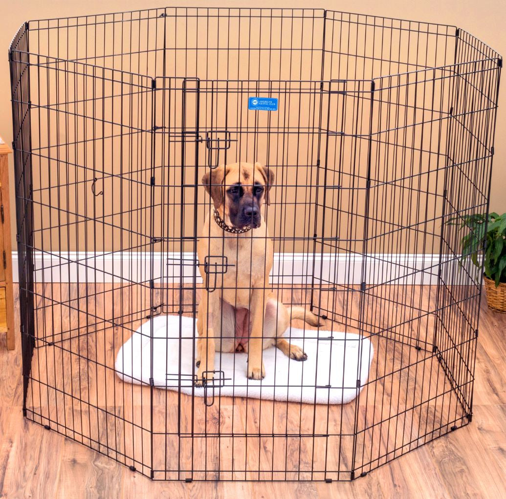 ™ 48" Dog Exercise Pen W/Stakes