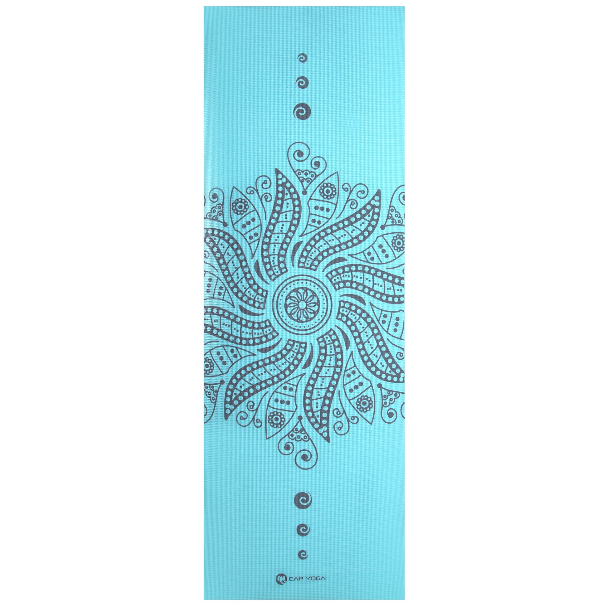 Yoga Mat with Carry Strap, Mandala