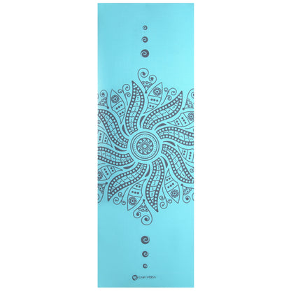 Yoga Mat with Carry Strap, Mandala