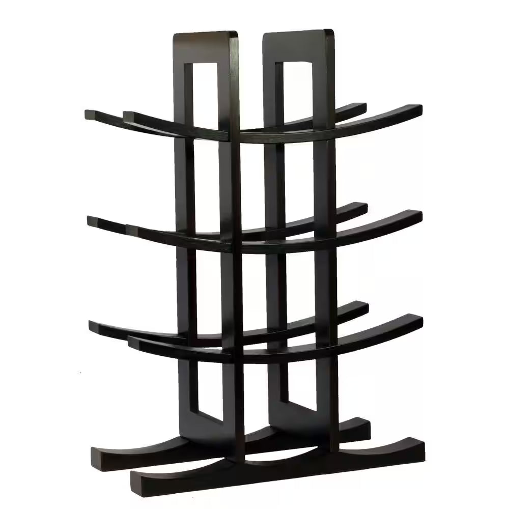 12-Bottle Bamboo Countertop Wine Rack